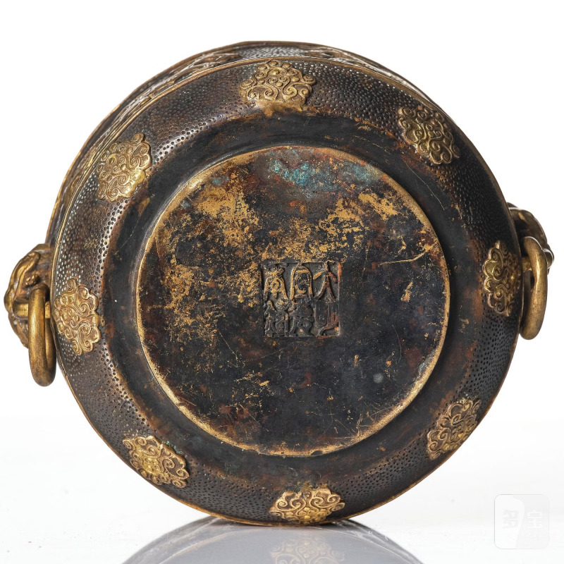 A bronze censer, - 图7